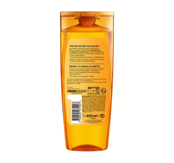 Kliknij na zdjęcie, aby je powiększyć L'Oréal Paris Elseve „Die magische Kraft der Öle“ pflegendes Haarshampoo 400 ml