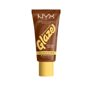 NYX Professional Makeup Buttermelt Glaze Creme-Foundation mit SPF30 08 Nutmeg Butta 30 ml