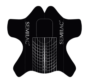 SEMILAC HARDI SHAPER WIDE SCHABLONEN ZUR NAGELVERLÄNGERUNG 100 STÜCK