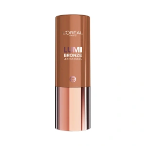 L'Oréal Paris Lumi Bronze Le Stick Soleil – cremig-pudriger Bronzer-Stift für das Gesicht, 110 Toasted Sunlight, 9 g