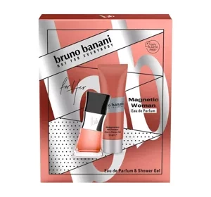 BRUNO BANANI MAGNETIC WOMAN EDP SPRAY 30ML + SG 50ML