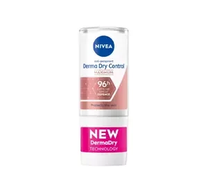 NIVEA DERMA DRY CONTROL MAXIMUM ANTITRANSPIRANT ROLL ON FÜR FRAUEN 50ML