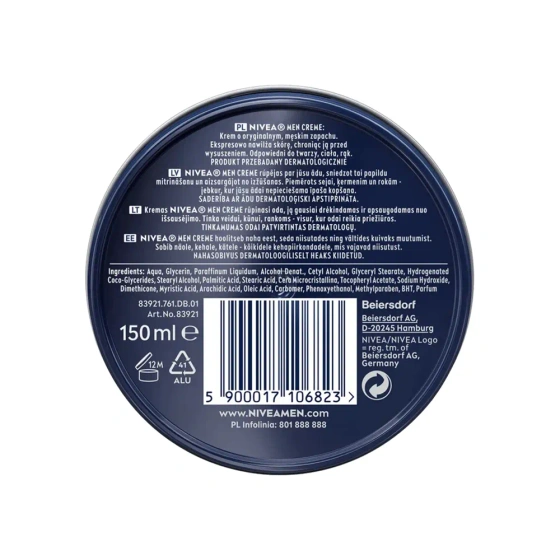NIVEA MEN Limited Edition Real Madryt Creme Universelle Creme für Männer 150 ml