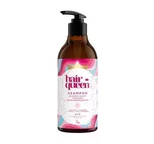 HAIR QUEEN VEGANES SHAMPOO FÜR KOPFHAUT UND MITTELPORÖSE HAARE 400ML
