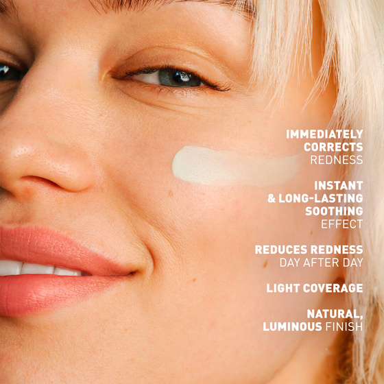Erborian CC Red Correct SPF25 – aufhellende CC-Creme mit grünem Pigment zur Vereinheitlichung des Hauttons, 15 ml