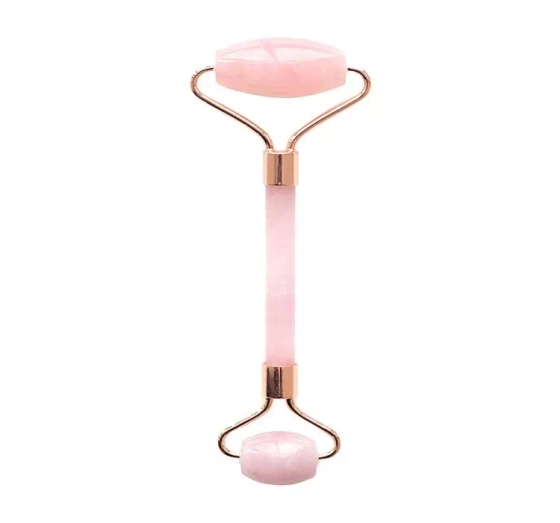FLUFF FACE ROLLER FÜR GESICHTSMASSAGE ROSE QUARTZ