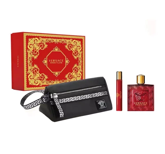 VERSACE EROS FLAME EDP 100ML + 10ML + KOSMETIKTASCHE SET