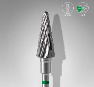Staleks Pro Expert Hartmetallfräser Zapfen Grün FT71G060/14