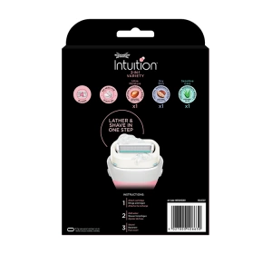 WILKINSON SWORD INTUITION VARIETY EDITION RASIER FÜR FRAUEN + 2 RASIERKLINGEN