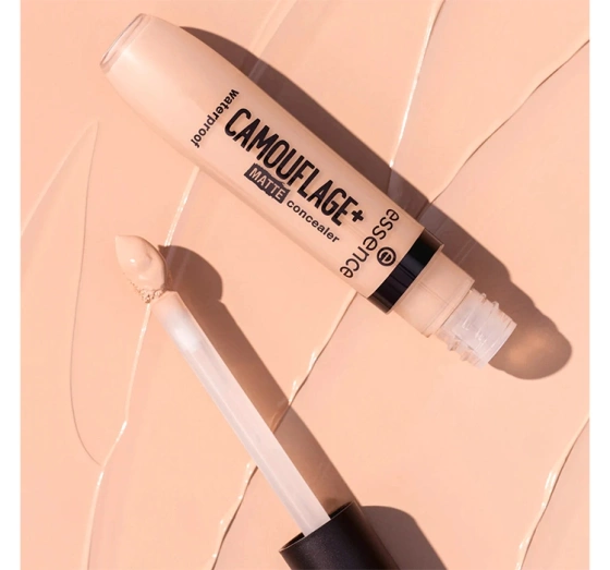 Essence Camouflage+ Matte Waterproof Abdeckender Concealer 100 8 ml