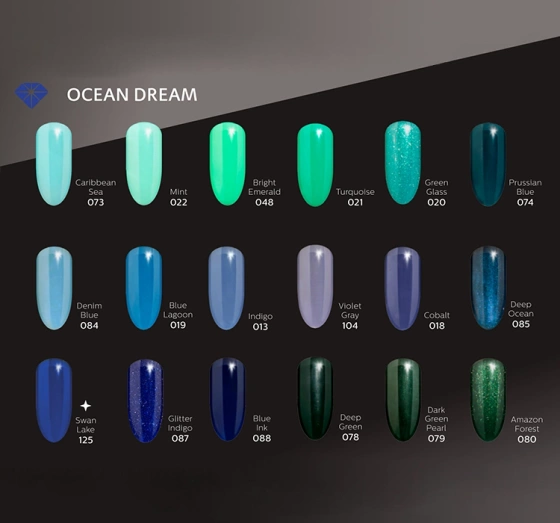 SEMILAC UV HYBRID NAGELLACK GREEN GLASS 020