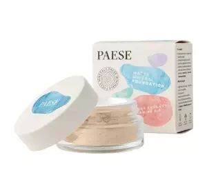 PAESE MINERALS MATTIERENDE MINERAL-FOUNDATION 101W BEIGE 7G