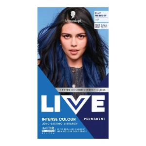 SCHWARZKOPF LIVE INTENSE COLOUR URBAN METALLICS HAARFÄRBEMITTEL U67 BLUE MERCURY