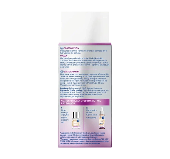 NIVEA Luminous630 Glow-Essenz Mikropeeling 100ml