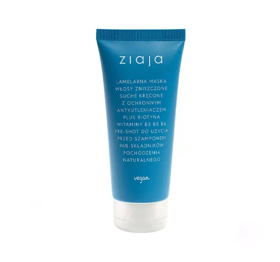 Ziaja Vegan lamellare Maske für geschädigtes und trockenes Haar 100ml