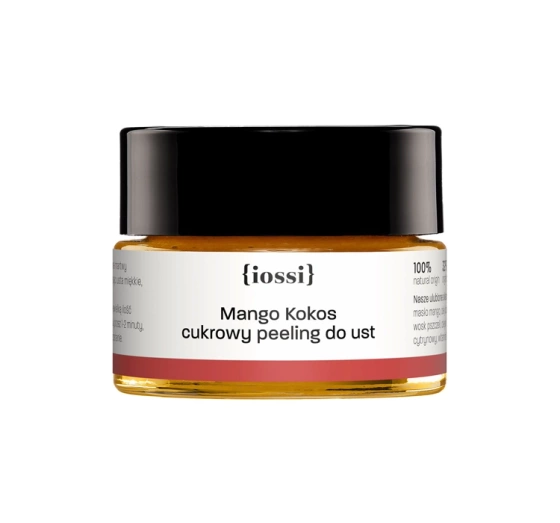 IOSSI ZUCKERLIPPENPEELING MIT BIENENWACHS MANGO & KOKOSNUSS 15ML