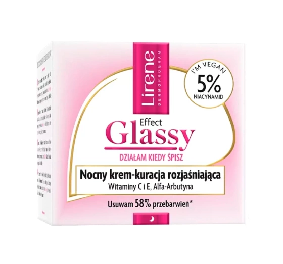 Lirene Effect Glassy Feuchtigkeitsspendend-nährende Creme 50ml