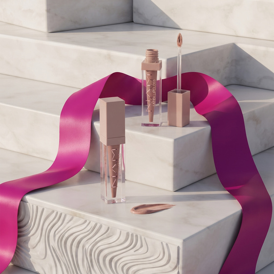 NAM Latex Lipgloss – Lipgloss mit Spiegelglanz-Finish 12 Nougat Bliss 3,5 ml