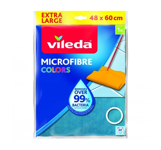 Vileda Microfibre Colors XL Mikrofaser-Wischmopp 1 Stück