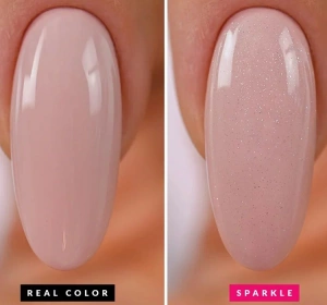 Semilac Top No Wipe Sparkle Diamond Glänzender No-Wipe Top Coat für UV-Lacke 7 ml