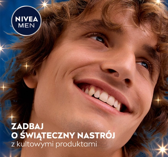 Kliknij na zdjęcie, aby je powiększyć NIVEA MEN Feel So Calm Comforting Trio Geschenkset für Männer Duschgel + Rasierschaum + Aftershave-Balsam