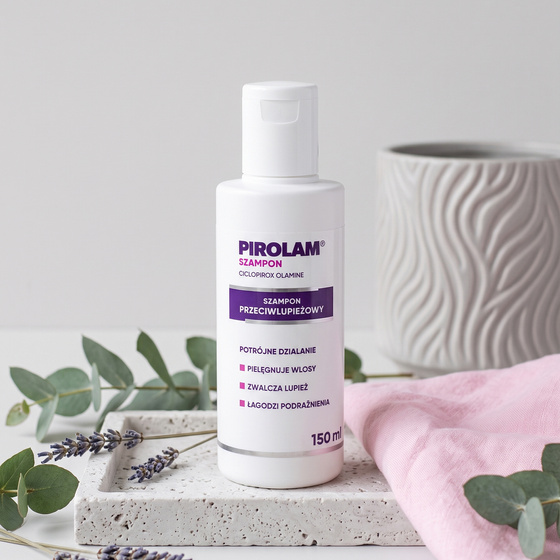 Kliknij na zdjęcie, aby je powiększyć PIROLAM SHAMPOO GEGEN SCHUPPEN 150ML
