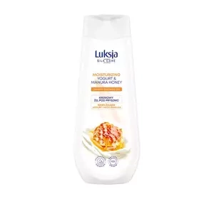 LUKSJA SILK CARE CREMIGES DUSCHGEL JOGURT UND MANUKA HONIG 500ML