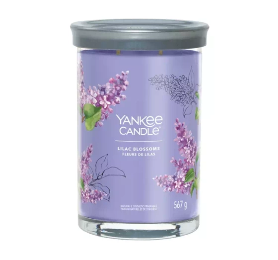 YANKEE CANDLE SIGNATURE DUFTKERZE TUMBLER LILAC BLOSSOM 567G