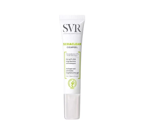 SVR SEBIACLEAR CICAPEEL AKTIVES PUNKTGEL ZUR REDUZIERUNG VON UNREINHEITEN 15ML