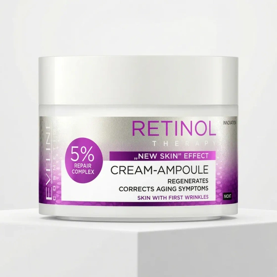 Eveline Cosmetics Retinol Therapy Regenerierende Gesichtscreme-Ampulle mit Retinol 50 ml