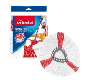 Vileda Turbo 2in1 Microfibre Refill Ersatz-Moppkopf 1 Stück