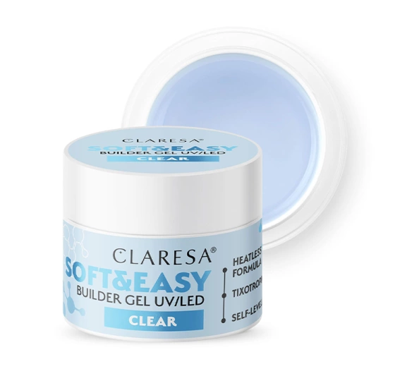 Claresa Soft & Easy Aufbaugel Clear 90 g
