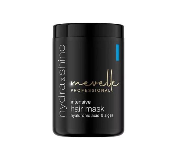 Kliknij na zdjęcie, aby je powiększyć MEVELLE PROFESSIONAL HYDRA & SHINE MASKE FÜR MATTES UND FRIZZIGES HAAR 900ML