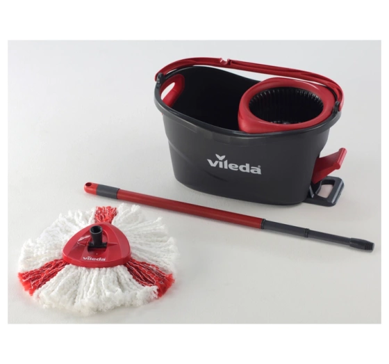 Vileda Turbo 2in1 Microfibre Set Wischmopp mit Eimer