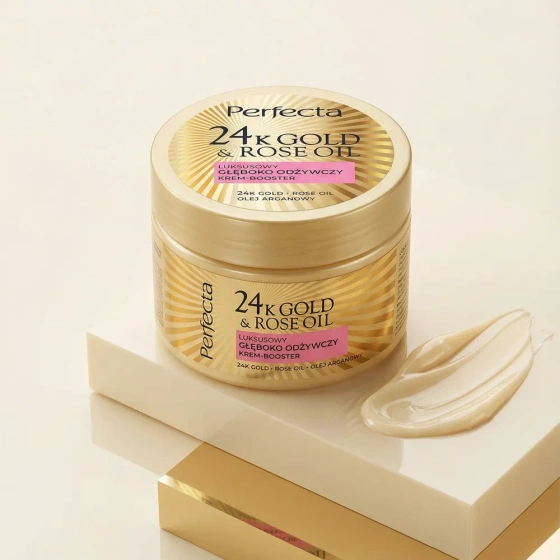 Perfecta 24K Gold&Rose Oil Luxuriöser Intensiv pflegender Körperbooster 300 ml
