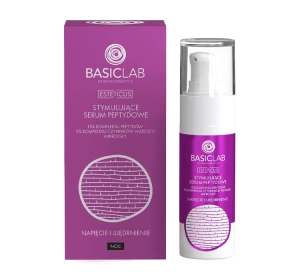 BasicLab Esteticus stimulierendes Peptide-Serum mit 15 % Peptide-Komplex, 30 ml