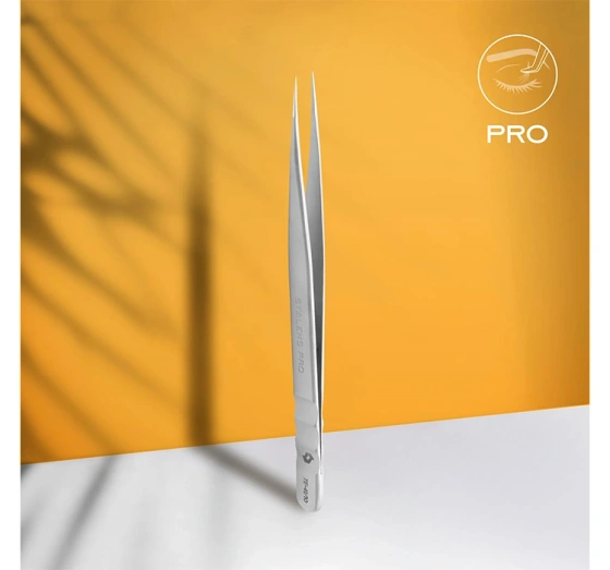 Kliknij na zdjęcie, aby je powiększyć Staleks Pro Expert Lash Brow Professionelle Wimpernpinzette gerade TE-41/10