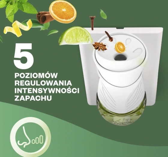 Air Wick Elektrischer Lufterfrischer Nachfüllpackung Frische Wäsche & Weiße Orchidee 2x19 ml