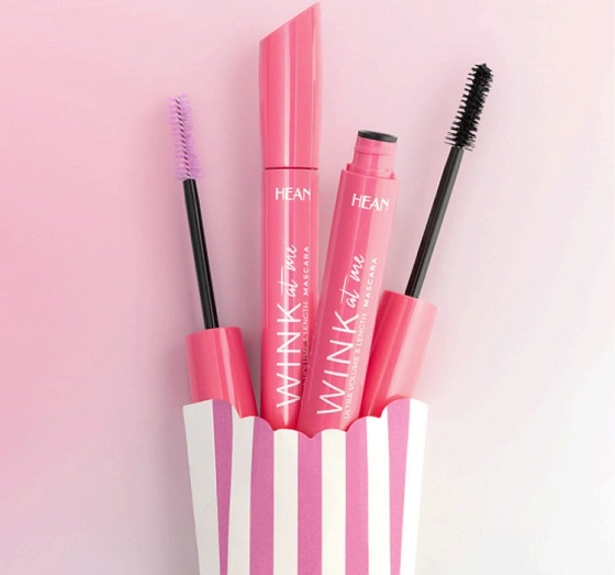 Kliknij na zdjęcie, aby je powiększyć Hean Wink At Me Verlängernd-Volumen-Mascara Black 9ml