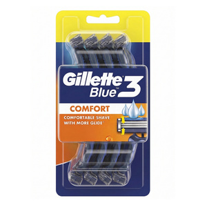 Gillette Blue 3 Comfort Einwegrasierer für Herren 8 Stück