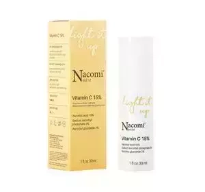 Nacomi Next Level Light It Up Vitamin C 15 % Gesichtsserum 30 ml