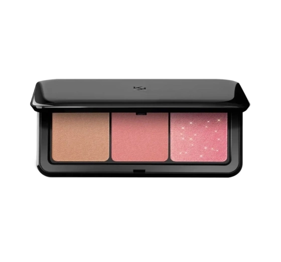 KIKO Milano Multi Finish Trio Contouring-Palette 02 Mauve 7g