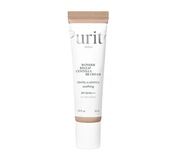PURITO CICA CLEARING BB CREAM SPF38/PA+++ 21 LIGHT BEIGE 30ML