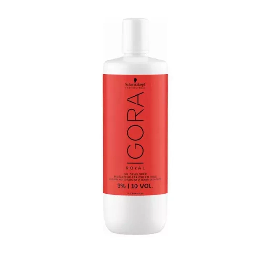 Kliknij na zdjęcie, aby je powiększyć SCHWARZKOPF IGORA ROYAL OIL DEVELOPER 3% 1000 ML