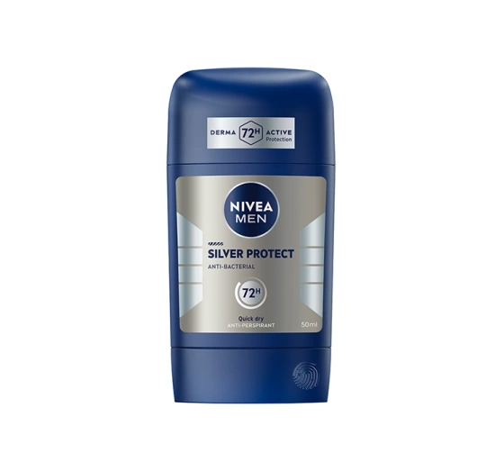 NIVEA MEN SILVER PROTECT ANTITRANSPIRANT STICK FÜR MÄNNER 50ML