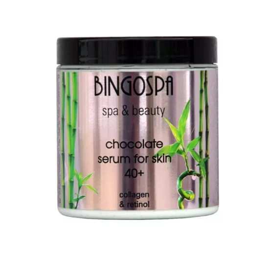 Kliknij na zdjęcie, aby je powiększyć BINGOSPA Spa & Beauty Schokoladen-Körperserum 40+ 250 g