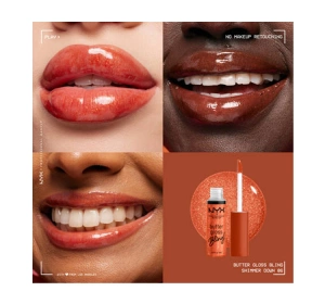 NYX PROFESSIONAL MAKEUP BUTTER GLOSS BLING LIPGLOSS 06 SHIMMER DOWN 8ML