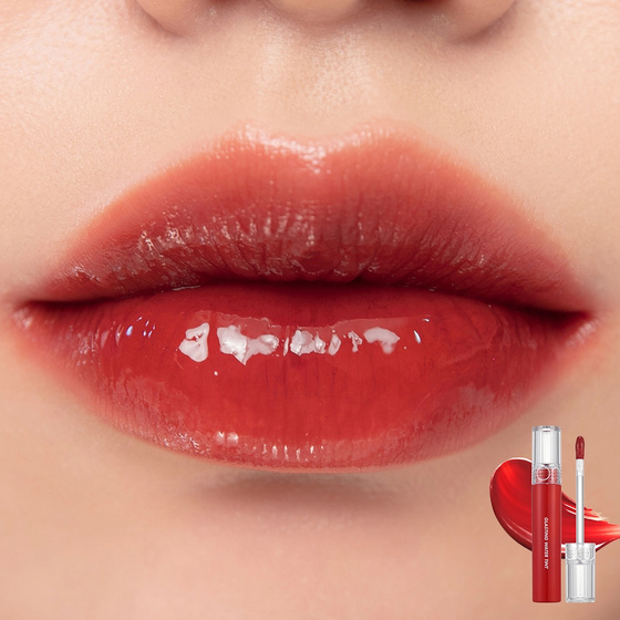 Kliknij na zdjęcie, aby je powiększyć Romand Glasting Water Tint – wasserbasierter Liptint 02 Red Drop 4 g