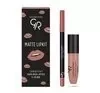 GOLDEN ROSE MATTE LIPKIT LIPPEN MAKE-UP-SET WARM NUDE
