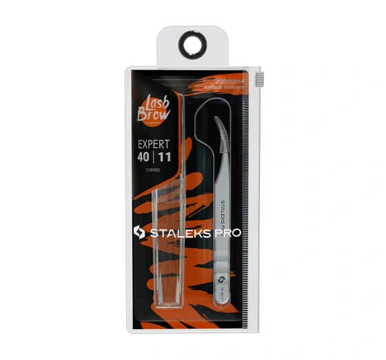 Kliknij na zdjęcie, aby je powiększyć Staleks Pro Expert Lash Brow Professionelle Wimpernpinzette TE-40/11